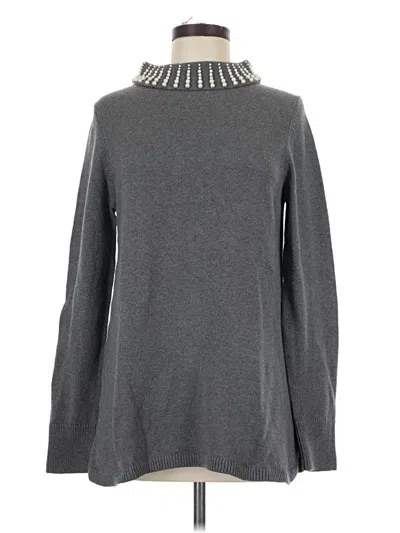 Pre-owned Talbots Turtleneck Sweater In Gray