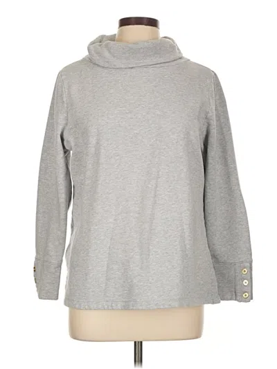 Pre-owned Talbots Turtleneck Sweater In Gray
