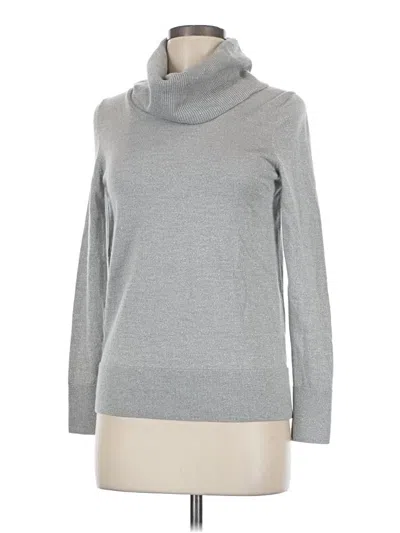 Pre-owned Talbots Turtleneck Sweater In Gray