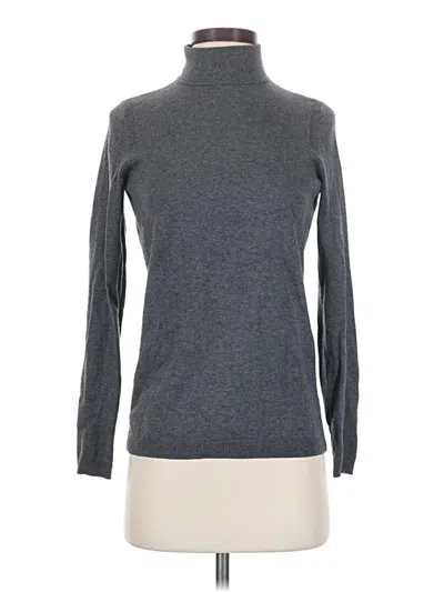 Pre-owned Talbots Turtleneck Sweater In Gray