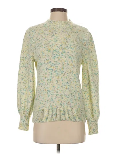 Pre-owned Talbots Turtleneck Sweater In Green