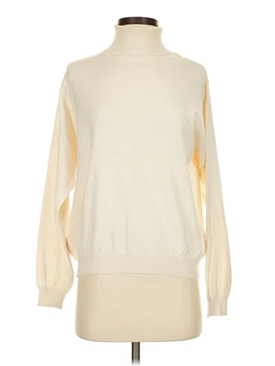 Pre-owned Talbots Turtleneck Sweater In Ivory