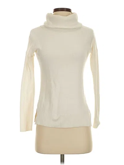 Pre-owned Talbots Turtleneck Sweater In Ivory