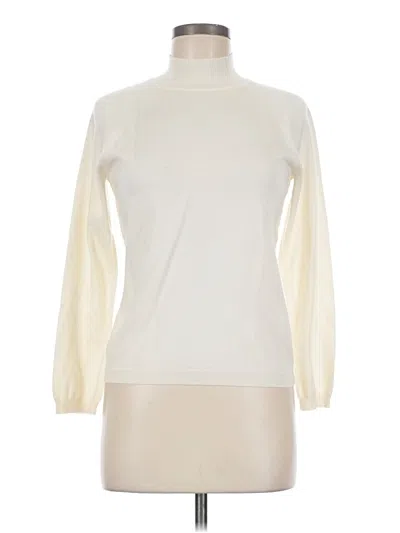 Pre-owned Talbots Turtleneck Sweater In Ivory