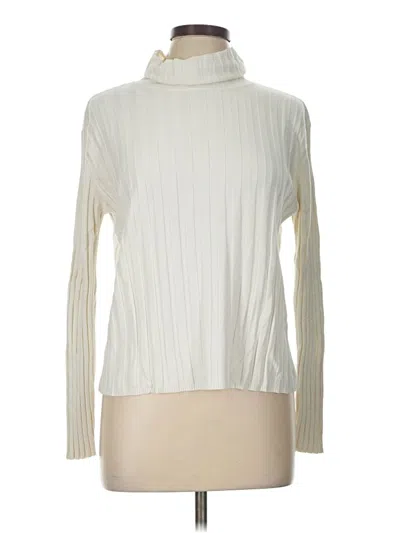 Pre-owned Talbots Turtleneck Sweater In Ivory