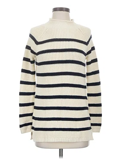 Pre-owned Talbots Turtleneck Sweater In Ivory