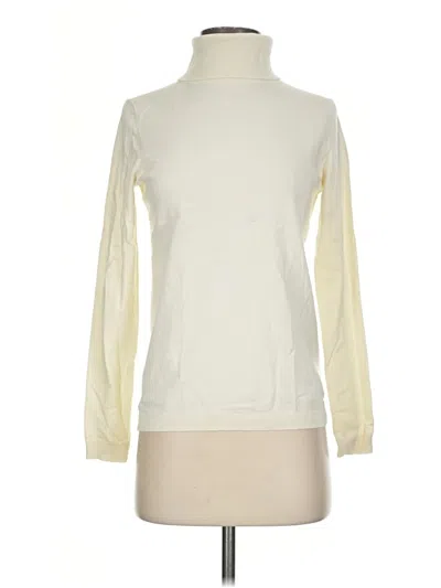Pre-owned Talbots Turtleneck Sweater In Ivory