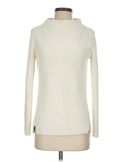 Pre-owned Talbots Turtleneck Sweater In Ivory