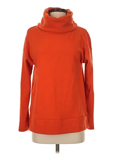 Pre-owned Talbots Turtleneck Sweater In Orange