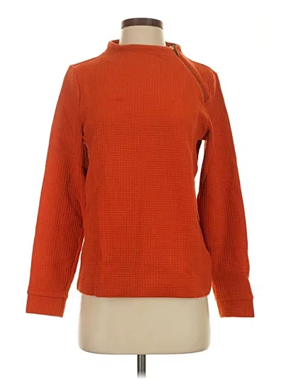 Pre-owned Talbots Turtleneck Sweater In Orange