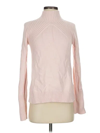 Pre-owned Talbots Turtleneck Sweater In Pink