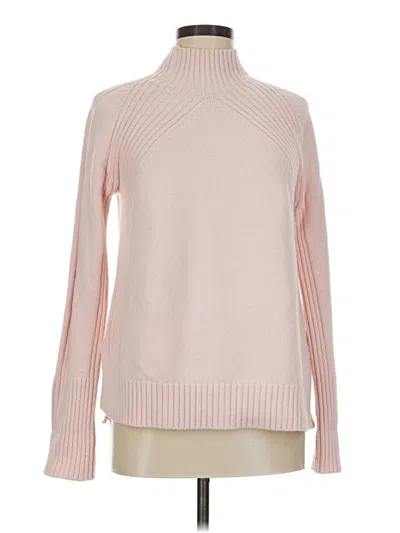 Pre-owned Talbots Turtleneck Sweater In Pink
