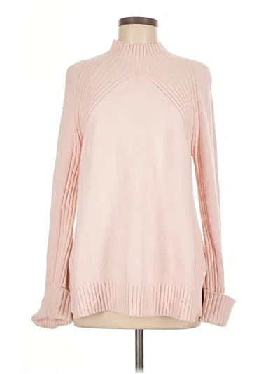 Pre-owned Talbots Turtleneck Sweater In Pink