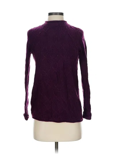 Pre-owned Talbots Turtleneck Sweater In Purple