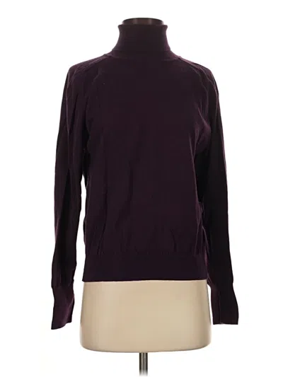 Pre-owned Talbots Turtleneck Sweater In Purple