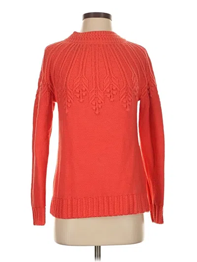 Pre-owned Talbots Turtleneck Sweater In Red