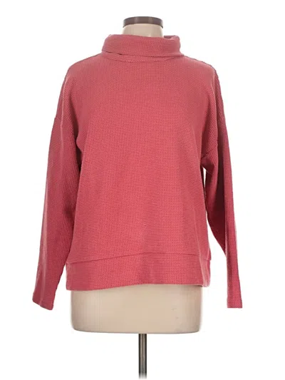 Pre-owned Talbots Turtleneck Sweater In Red