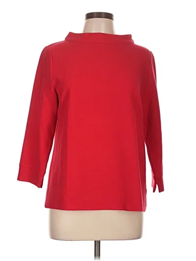 Pre-owned Talbots Turtleneck Sweater In Red