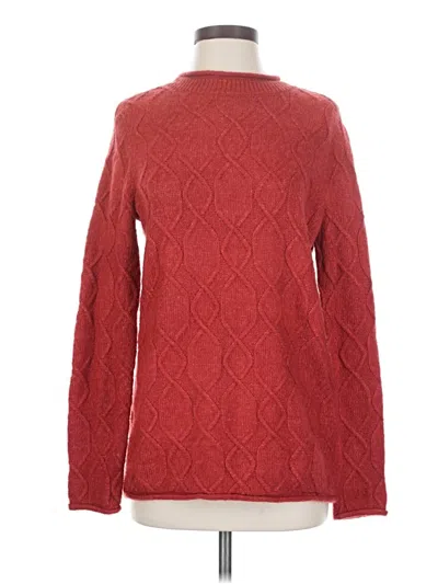 Pre-owned Talbots Turtleneck Sweater In Red
