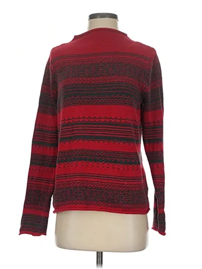 Pre-owned Talbots Turtleneck Sweater In Red