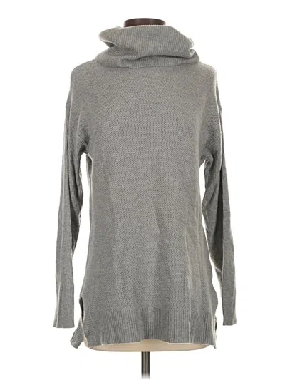 Pre-owned Talbots Turtleneck Sweater In Silver