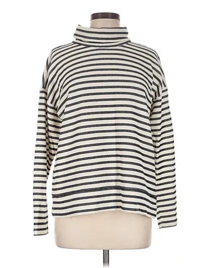 Pre-owned Talbots Turtleneck Sweater In Silver