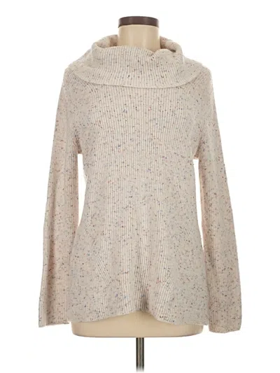 Pre-owned Talbots Turtleneck Sweater In Tan
