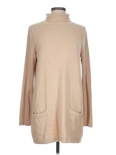 Pre-owned Talbots Turtleneck Sweater In Tan