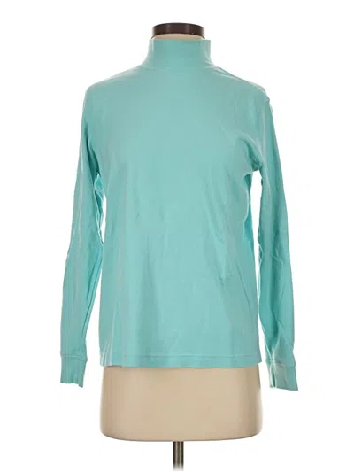 Pre-owned Talbots Turtleneck Sweater In Teal