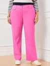 Talbots Twill Wide Leg Pants - Fraise Pink - 22  In Fraise Pink