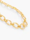 Talbots Twisted Link Necklace - Gold - 001