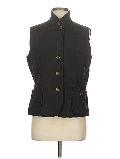 Pre-owned Talbots Vest In Black