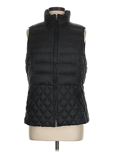Pre-owned Talbots Vest In Black