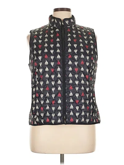 Pre-owned Talbots Vest In Black