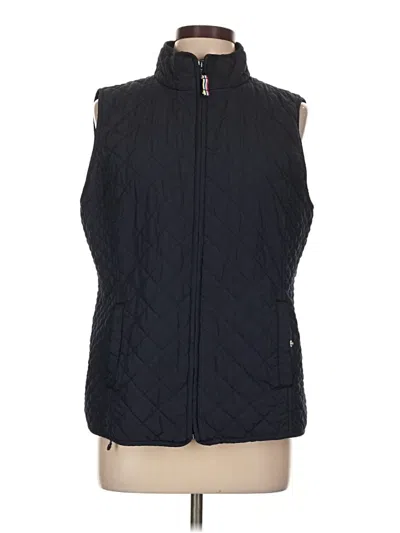 Pre-owned Talbots Vest In Black