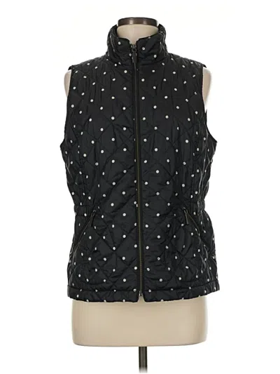 Pre-owned Talbots Vest In Black