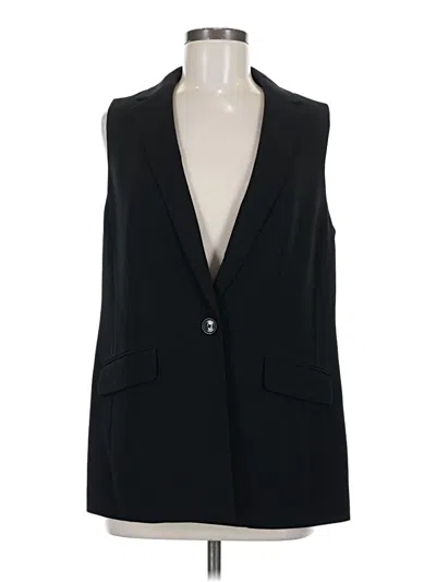 Pre-owned Talbots Vest In Black