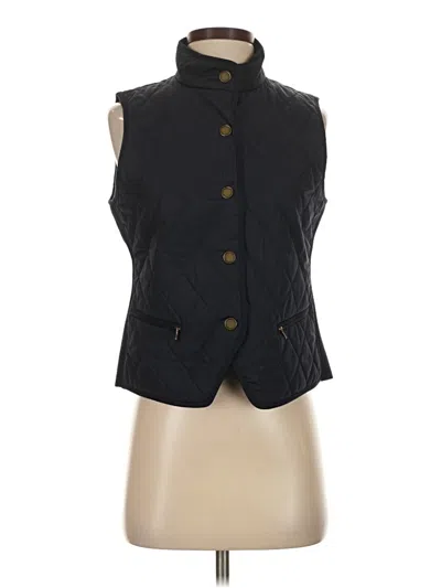 Pre-owned Talbots Vest In Black