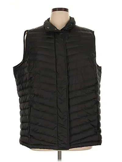 Pre-owned Talbots Vest In Black