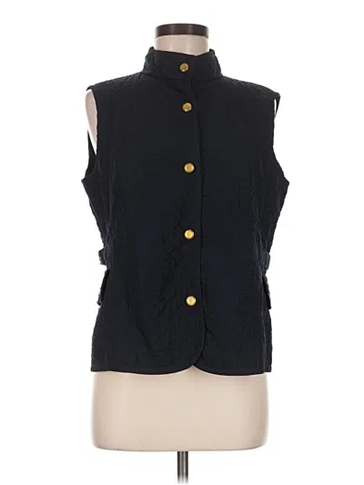 Pre-owned Talbots Vest In Black