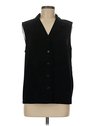Pre-owned Talbots Vest In Black