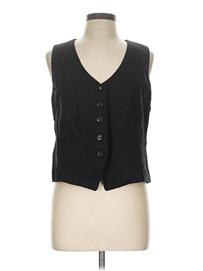 Pre-owned Talbots Vest In Black