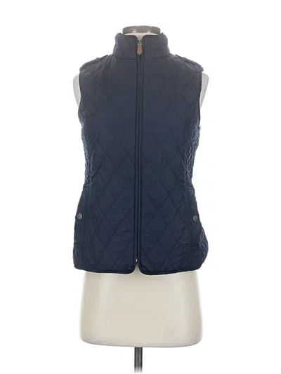 Pre-owned Talbots Vest In Blue