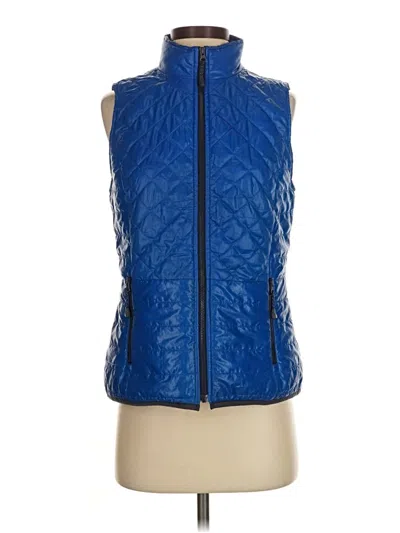 Pre-owned Talbots Vest In Blue