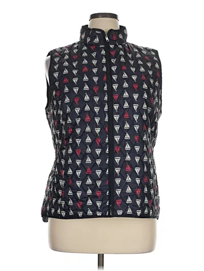 Pre-owned Talbots Vest In Blue