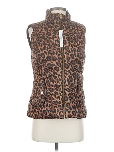 Talbots Vest In Brown