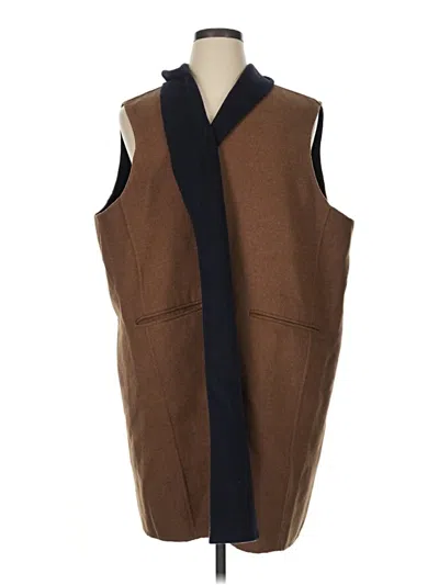Talbots Vest In Brown
