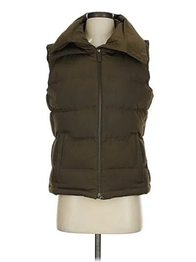 Pre-owned Talbots Vest In Brown