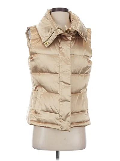 Pre-owned Talbots Vest In Gold