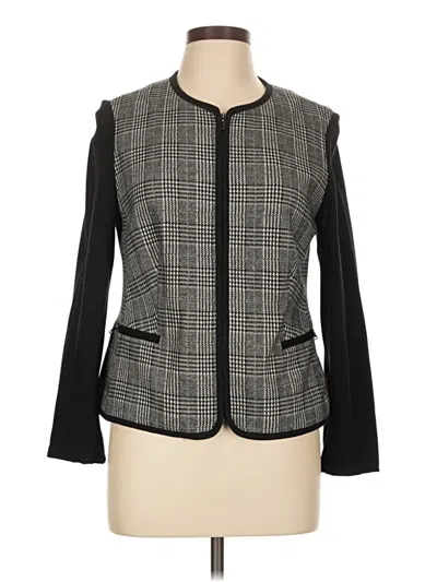Pre-owned Talbots Vest In Gray